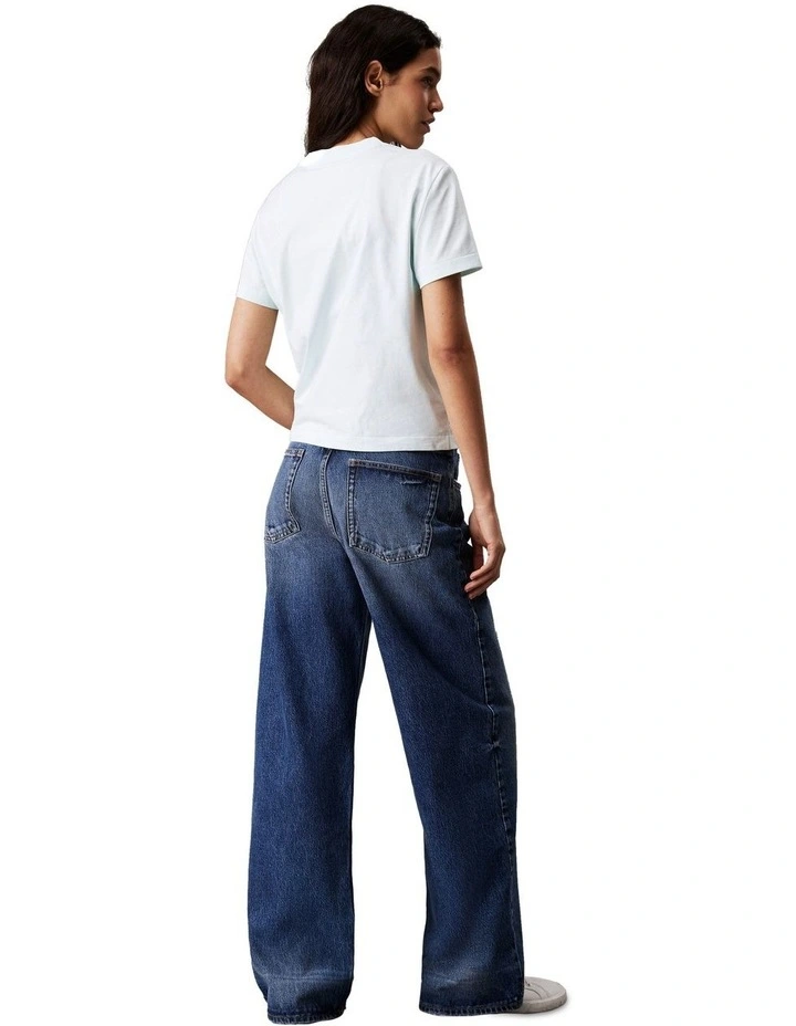The Wide Leg Jeans in Tinted Horseshoe image 2