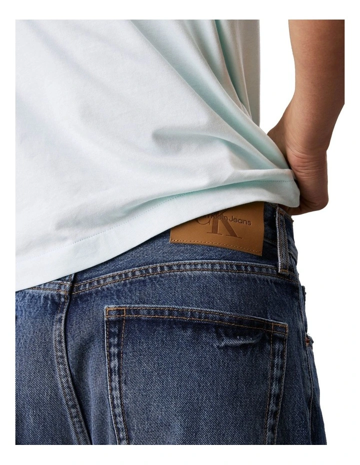 The Wide Leg Jeans in Tinted Horseshoe image 5