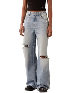 The Wide Leg Jeans in Light Mayfield