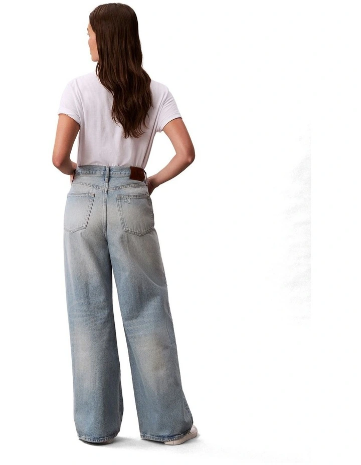 The Wide Leg Jeans in Light Mayfield image 2