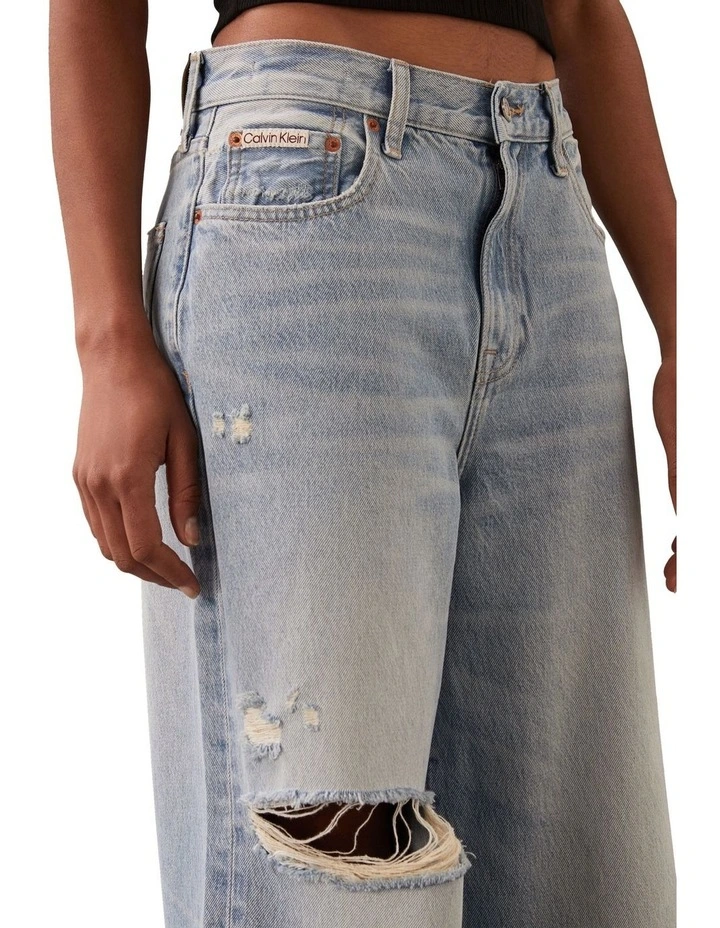 The Wide Leg Jeans in Light Mayfield image 3