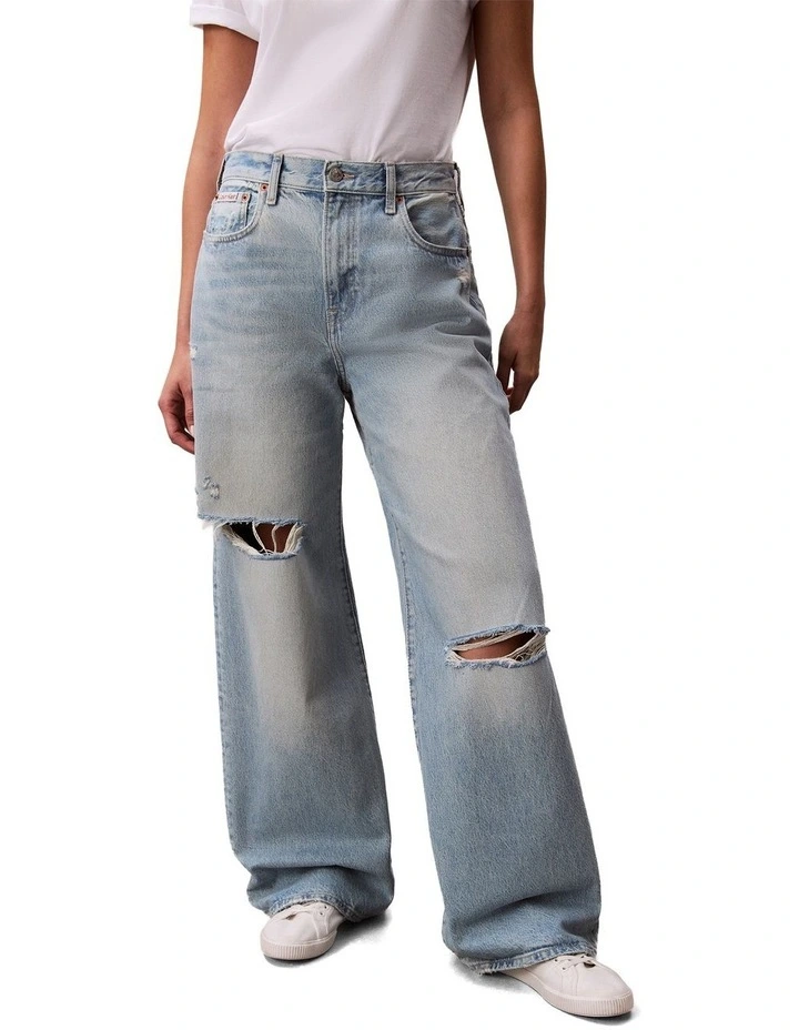 The Wide Leg Jeans in Light Mayfield image 4