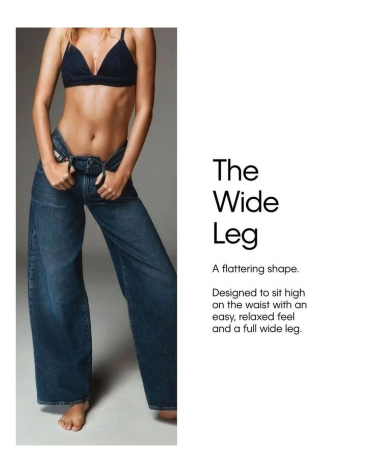 The Wide Leg Jeans in Light Mayfield image 7