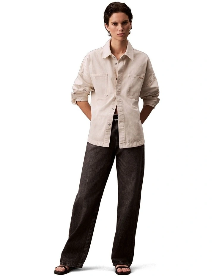 Signature 90's Straight Jean in Black image 1