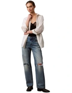 Signature 90's Straight Jeans in Blue