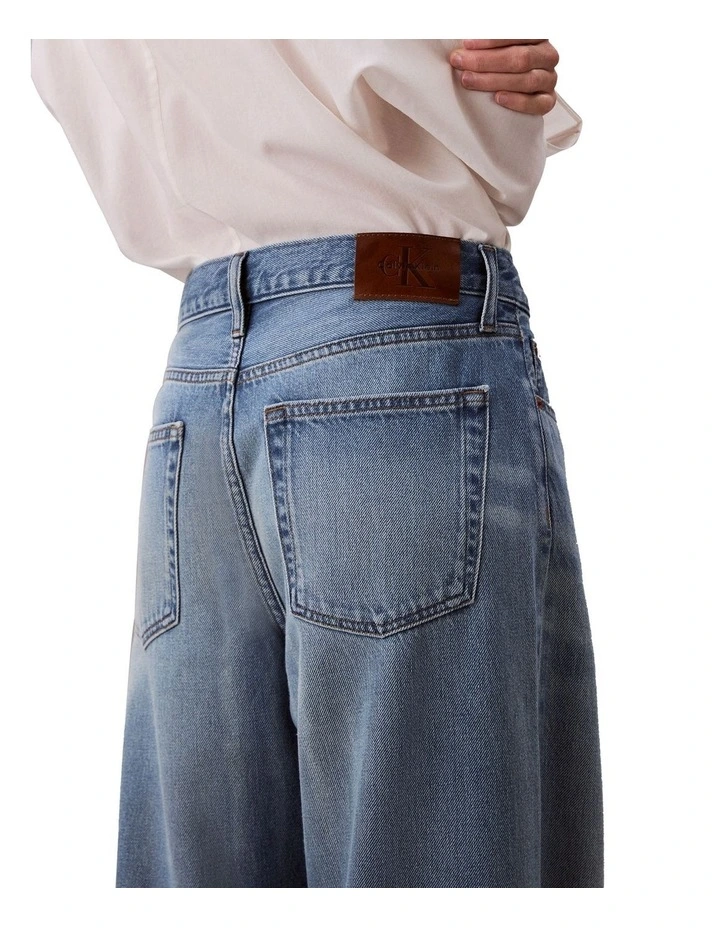 Low Rise Baggy Jeans in Grey image 5