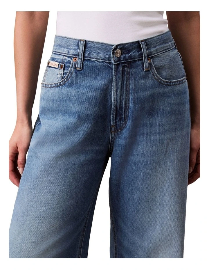 Low Rise Baggy Pant in Blue Stargaze image 5