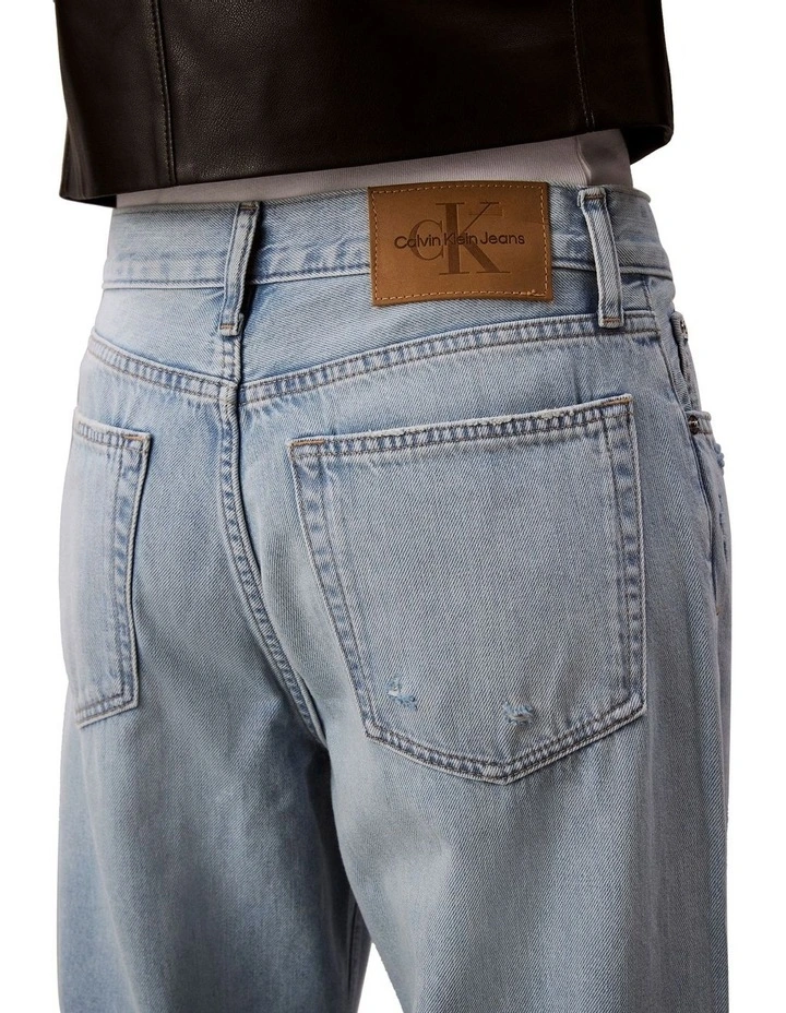 Low Rise Baggy Jeans in Blue image 5