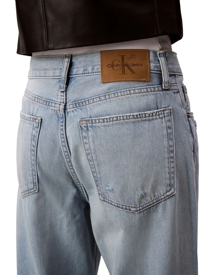 Low Rise Baggy Jeans in Blue image 5