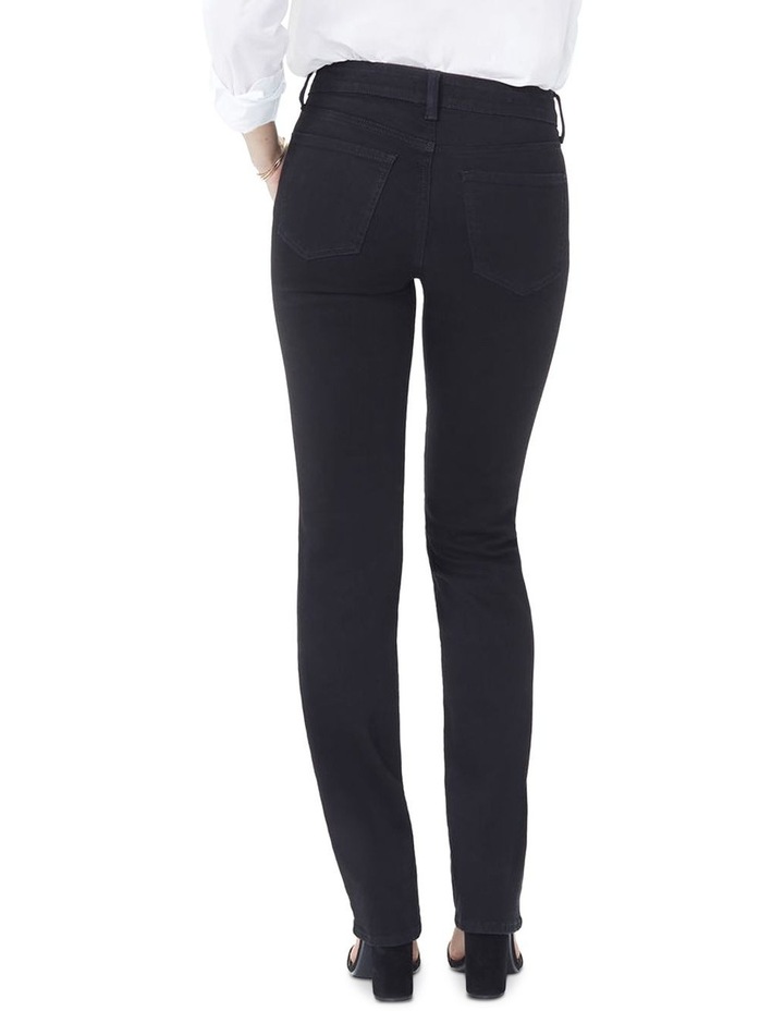 NYDJ Marilyn Straight Leg Jean Black | MYER