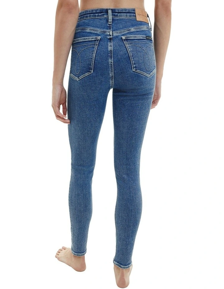 High Rise Skinny Jean Denim Medium image 2