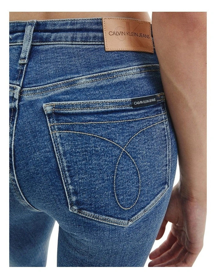High Rise Skinny Jean Denim Medium image 3