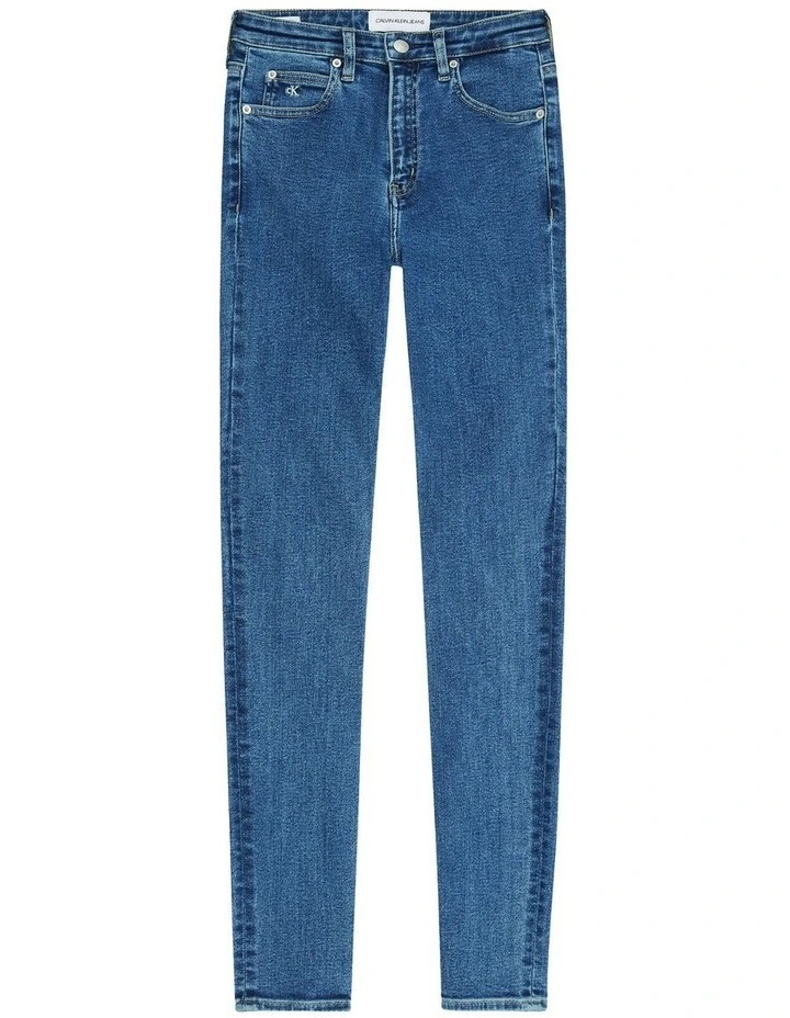 High Rise Skinny Jean Denim Medium image 5