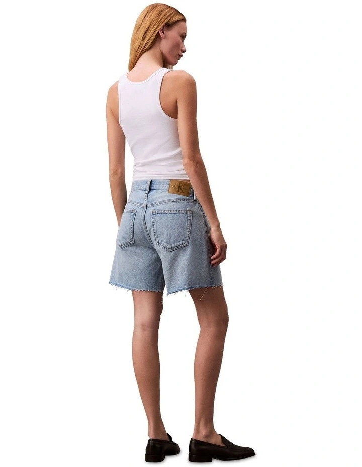 Signature 90S Fit Shorts in Blue image 5