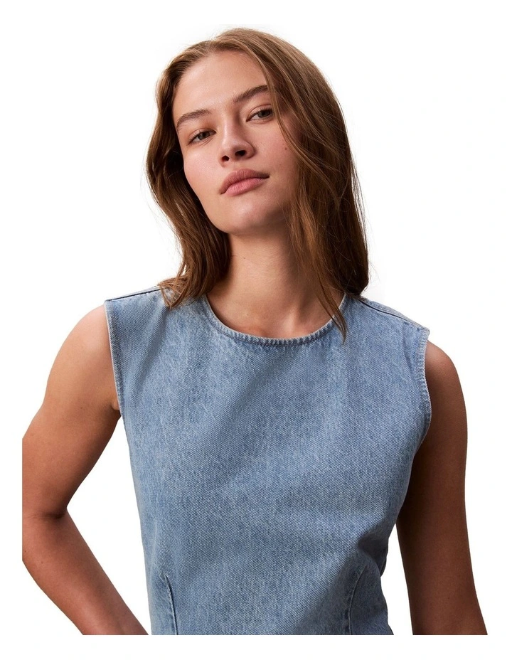 Cap Sleeve Dress in Huntington image 4