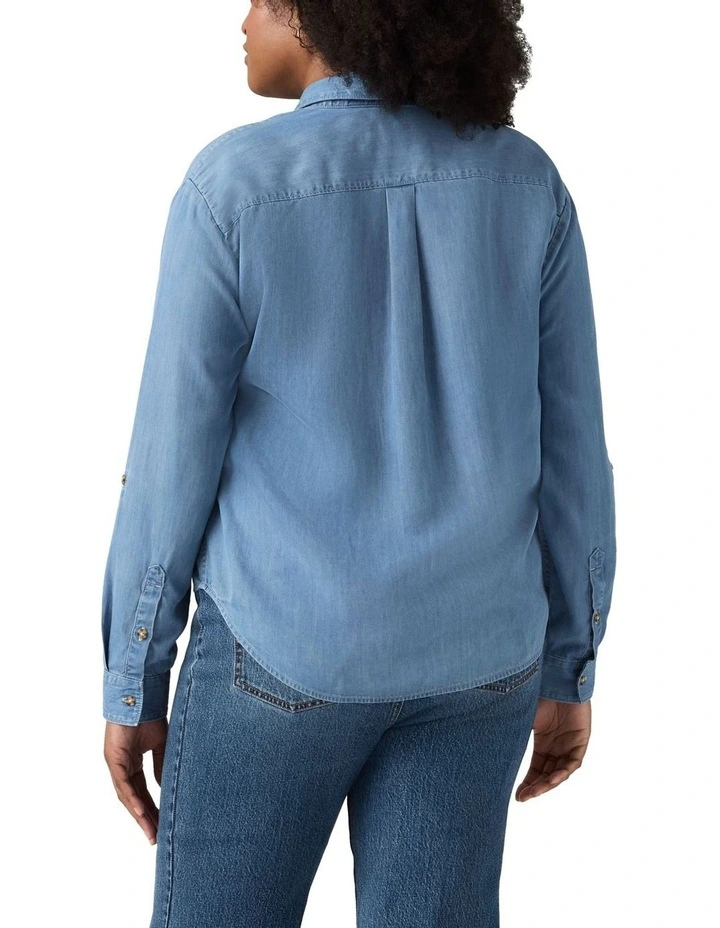Darlene Shirt in Blue image 2