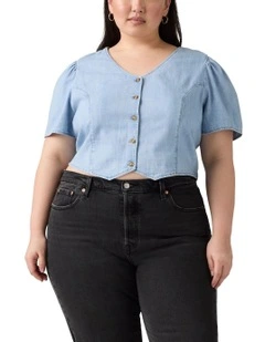 Moxie Blouse in Soft As Butter