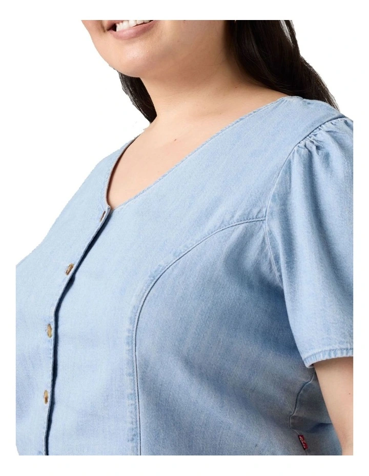 Moxie Blouse in Soft As Butter image 3