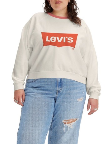 Curve Vintage Raglan Crewneck Jumper 