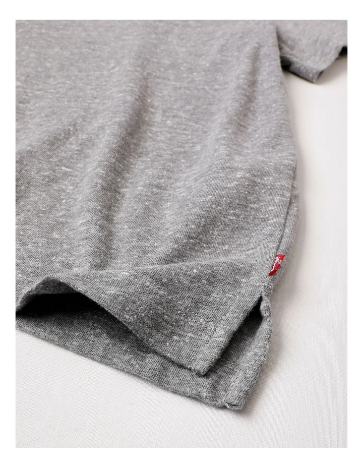 Boxy Tank in Heather Grey image 3
