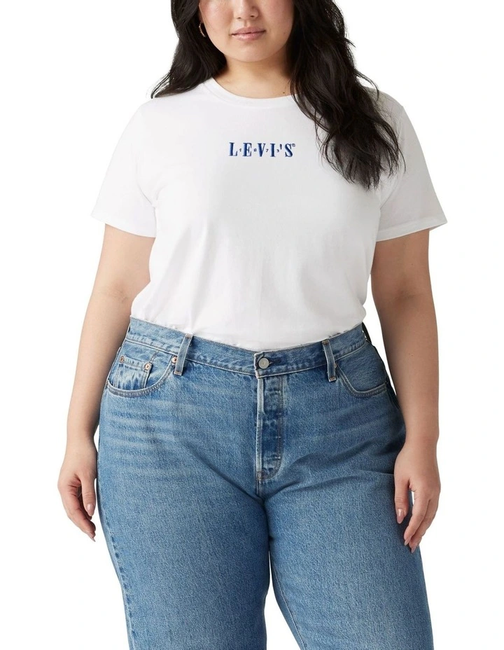 Perfect Logo T-shirt in Bright White image 1