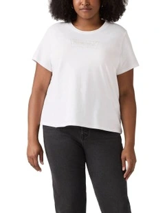 Perfect Logo T-shirt in Bright White