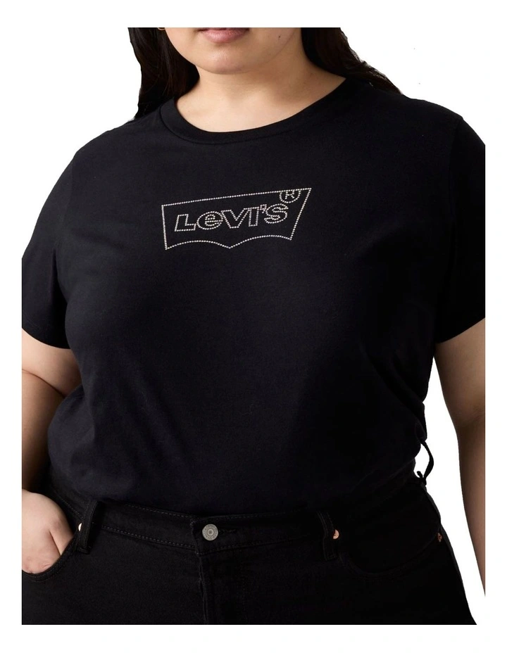 Perfect Logo T-shirt in Anthracite image 3