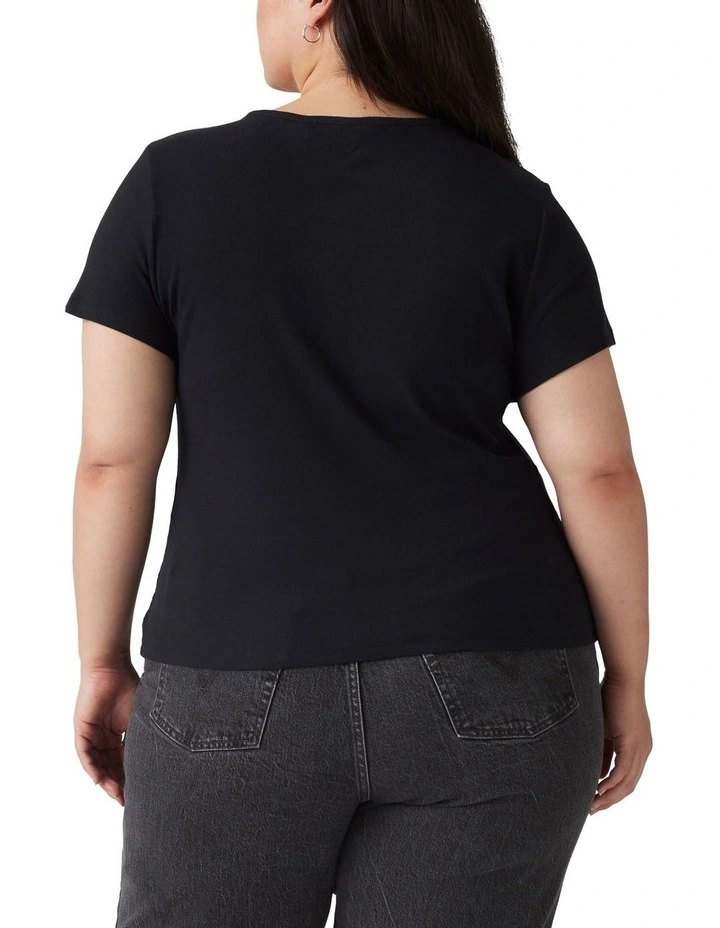 Hayes Short-sleeve T-shirt in Anthracite Night image 2