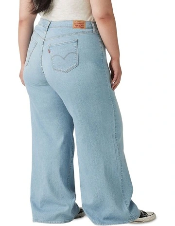 318 Shaping Wide-Leg Jeans in Tall Glass Of Water