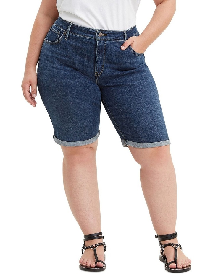 Women's bermuda jean shorts clearance