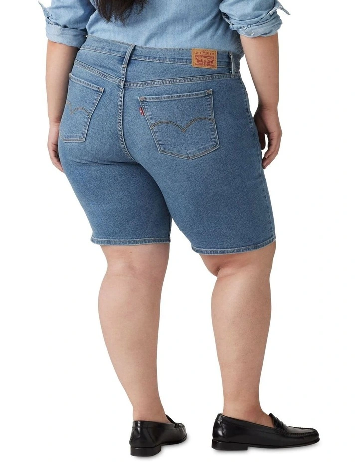 Shaping Bermuda Shorts (Curve) in Camp Denim image 2
