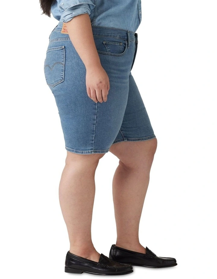 Shaping Bermuda Shorts (Curve) in Camp Denim image 3