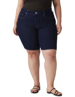 Shaping Bermuda Shorts (Curve) in Darkest Sky