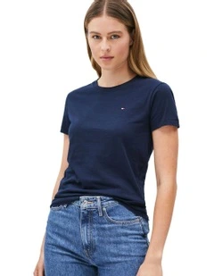 Slub Regular Tee in Blue