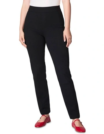 Perfect Collection-PBP, Slim Straight Pant in Classic Black