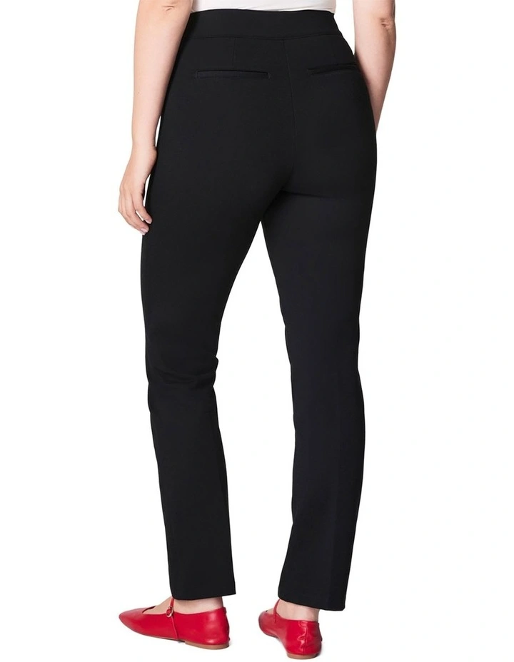 Perfect Collection-PBP, Slim Straight Pant in Classic Black image 2