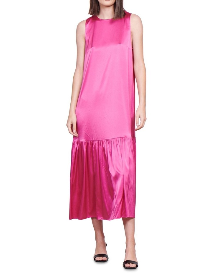 Labyrinth Silk Midi Dress