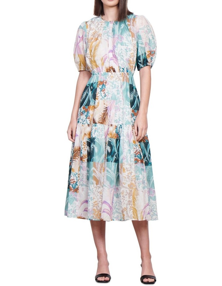 Aurora Midi Dress Halem Floral Multi