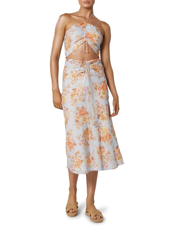 Medika Drawstring Dress in Multi