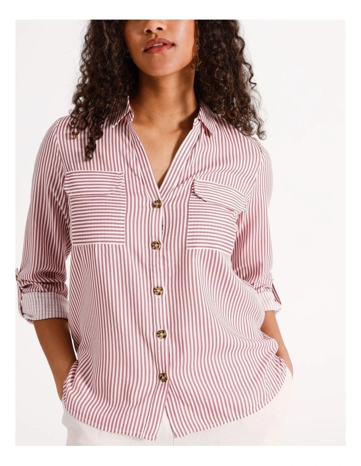 Bumpy Stripe Button Tank image 2