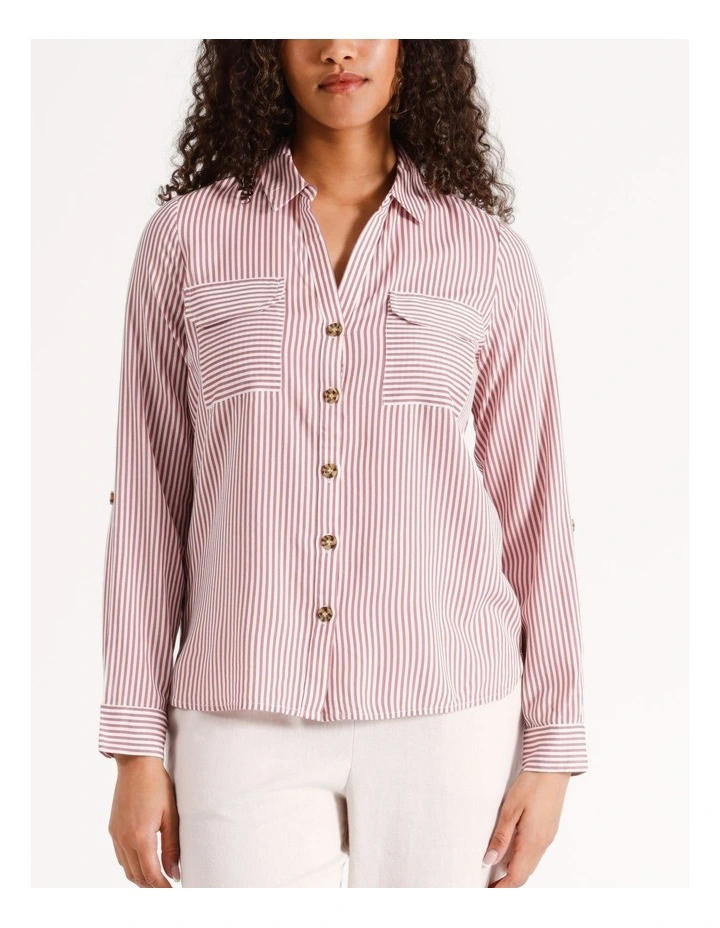 Bumpy Stripe Button Tank image 5