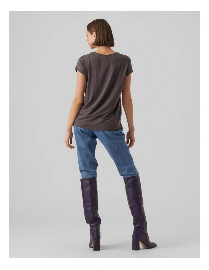 Ava Plain Top in Ashphalt image 3