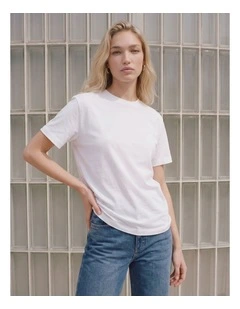 Naima Cotton T-shirt in White