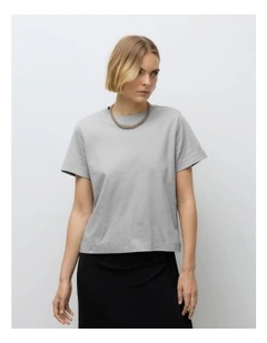 Naima Cotton T-shirt in Grey