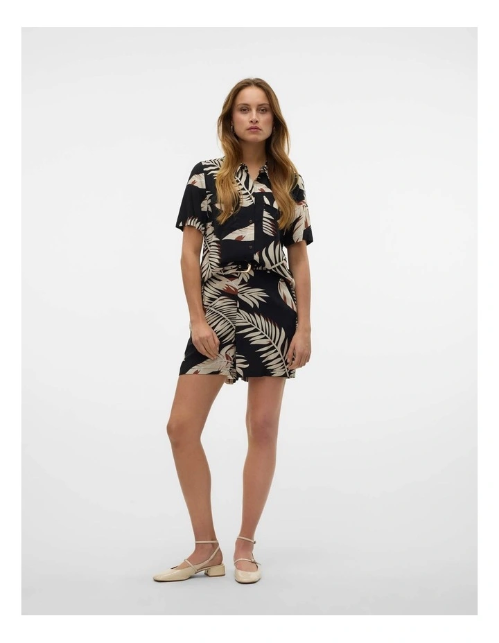 Easy Joy Printed Shirt in Black image 4