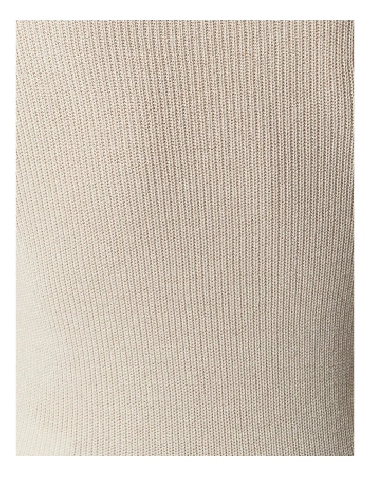 Newlexsun Scalloped Top in Beige image 6
