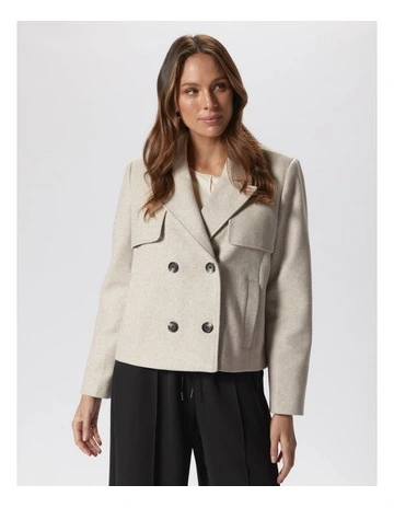 Fortunesheila Short Jacket in Oatmeal