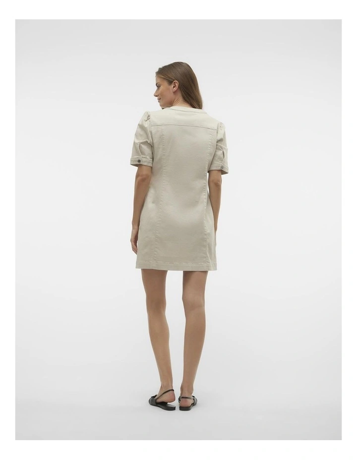 Wild Gena Denim Dress in Grey image 3