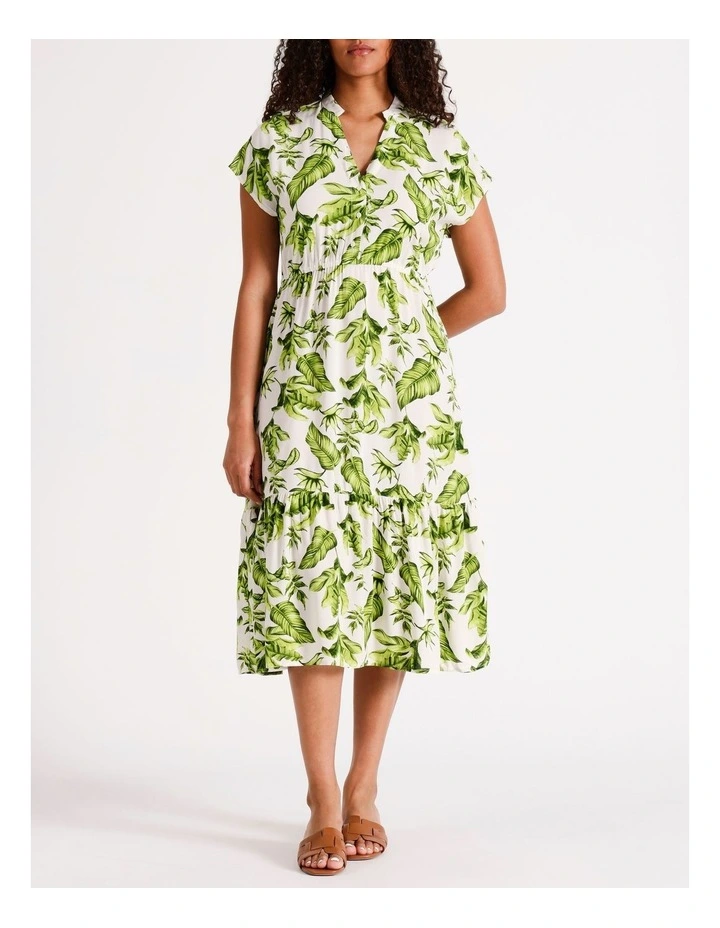 Lida Midi Dress in Paisley image 1