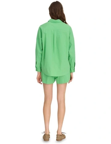 Chiara Long Sleeve Shirt Classic in Light Verde